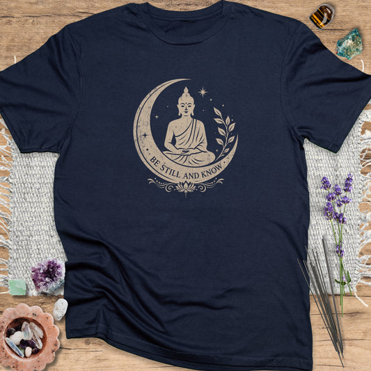 Be Still and Know T-Shirt Navy