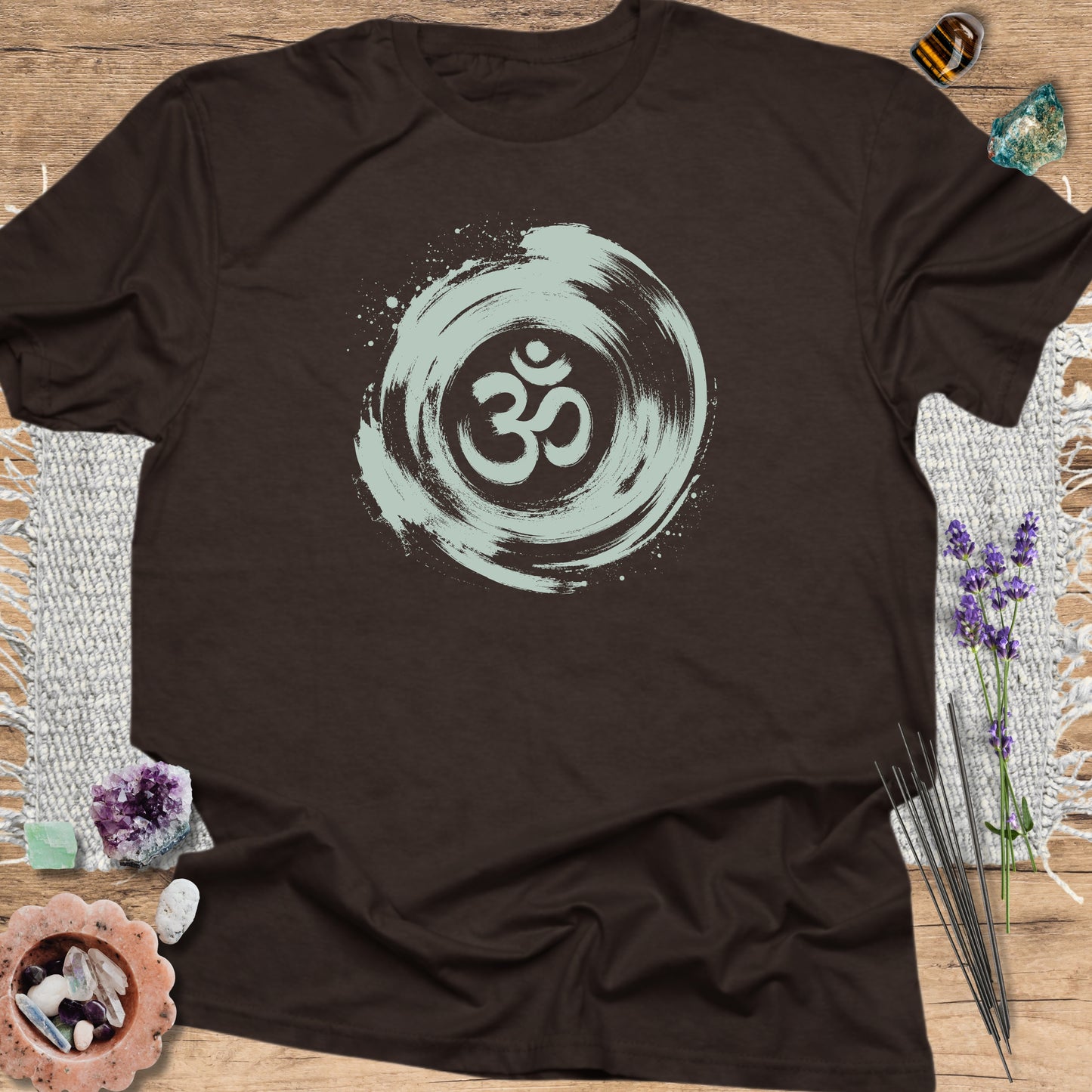 Om Brushstroke T-Shirt