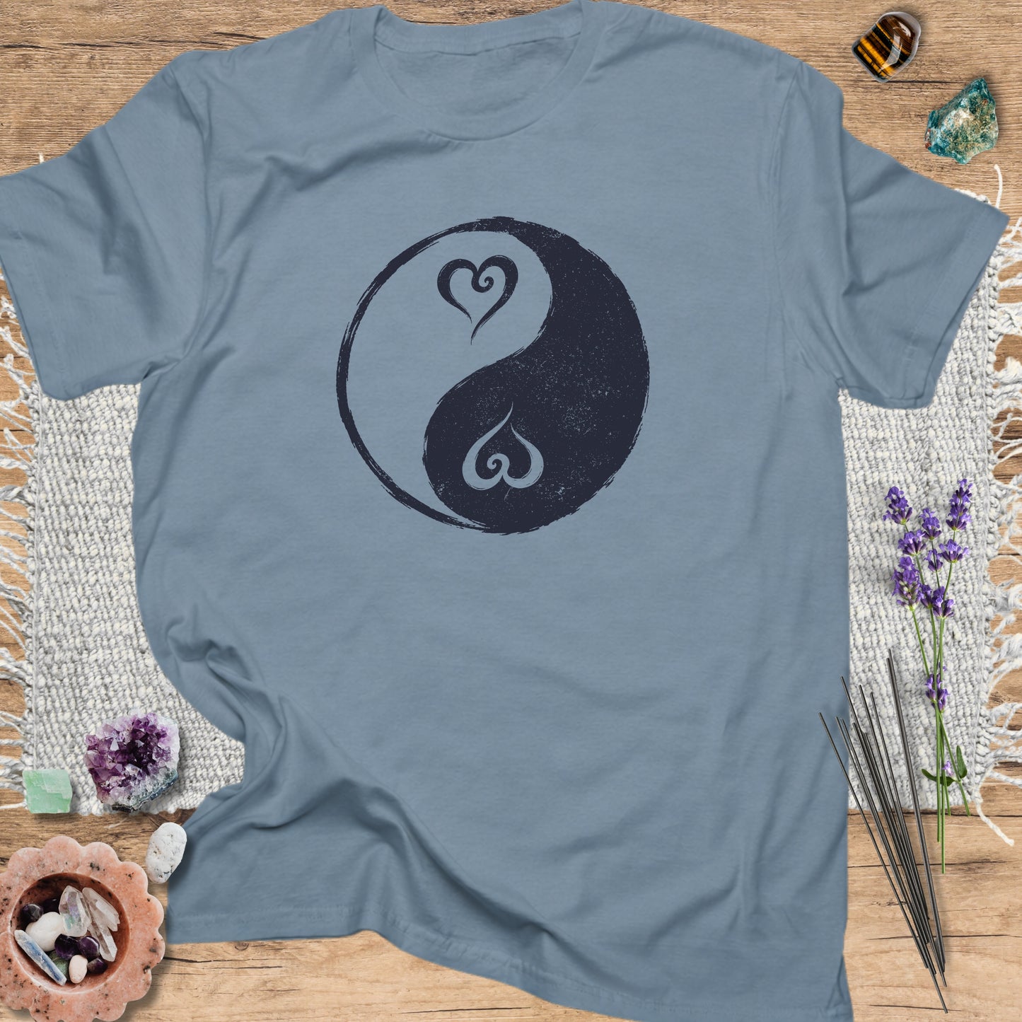 Yin Yang Heart T-Shirt