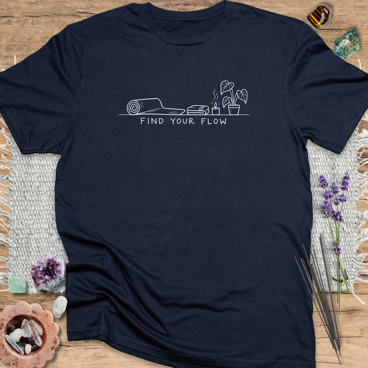 Find Your Flow Navy