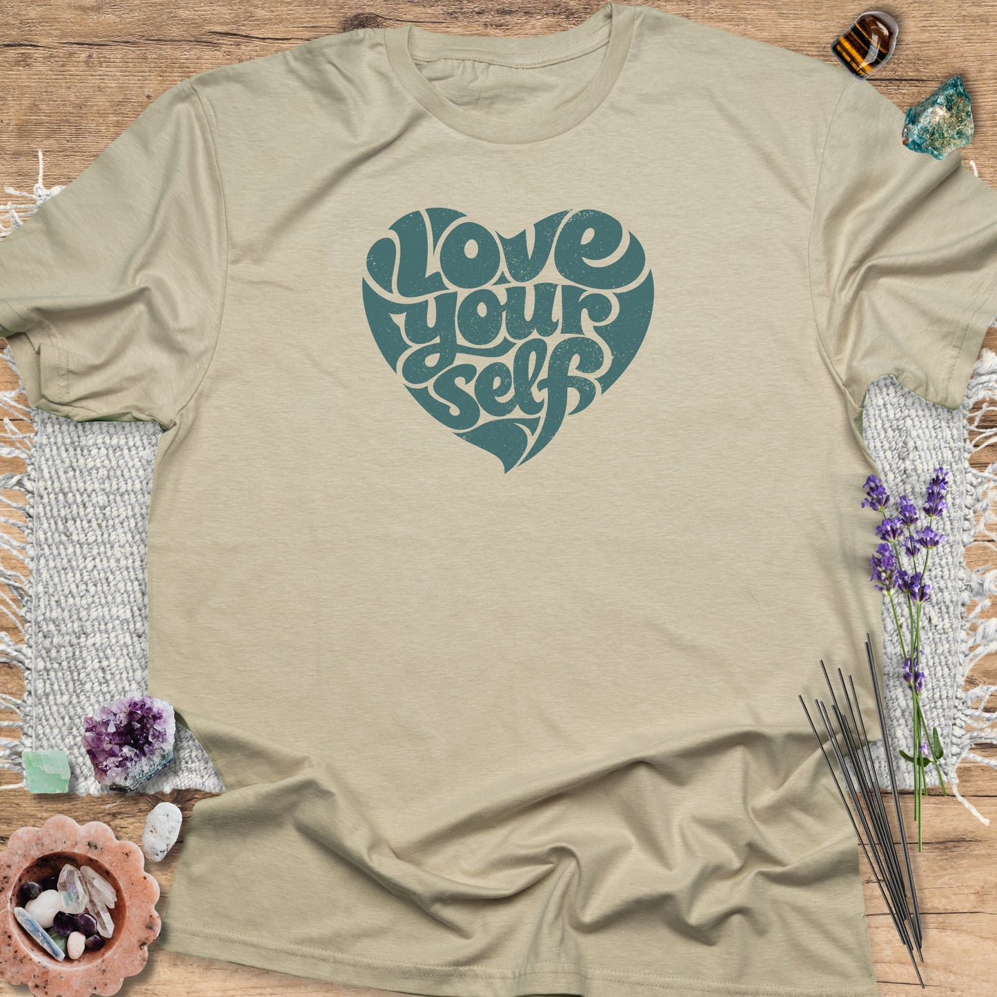 Love Yourself Heart T-Shirt