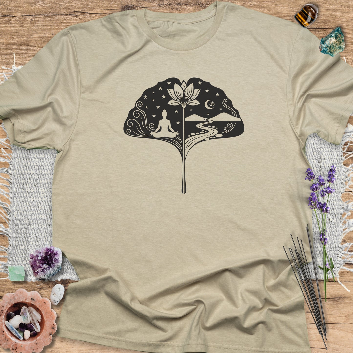 Lotus Leaf Yoga T-Shirt