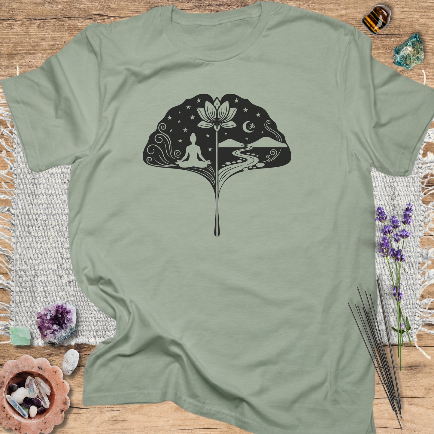 Lotus Leaf Yoga T-Shirt