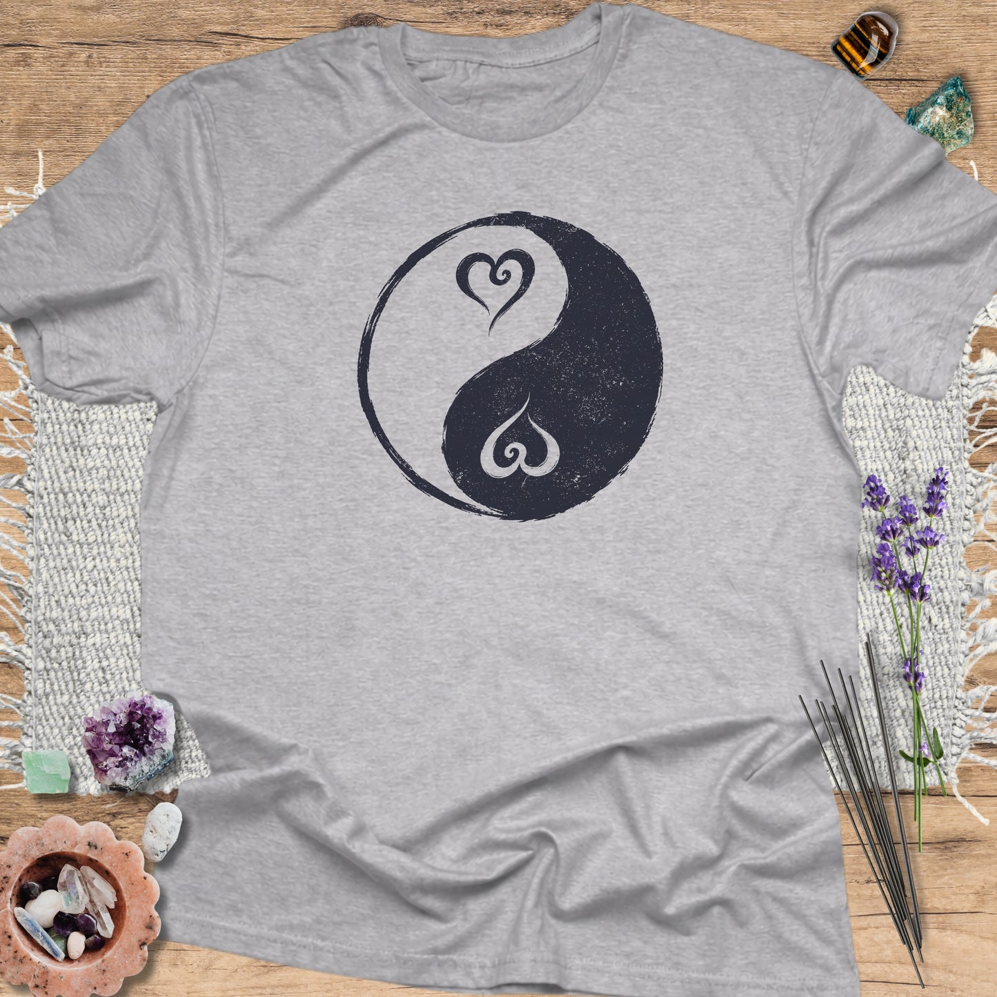 Yin Yang Heart T-Shirt