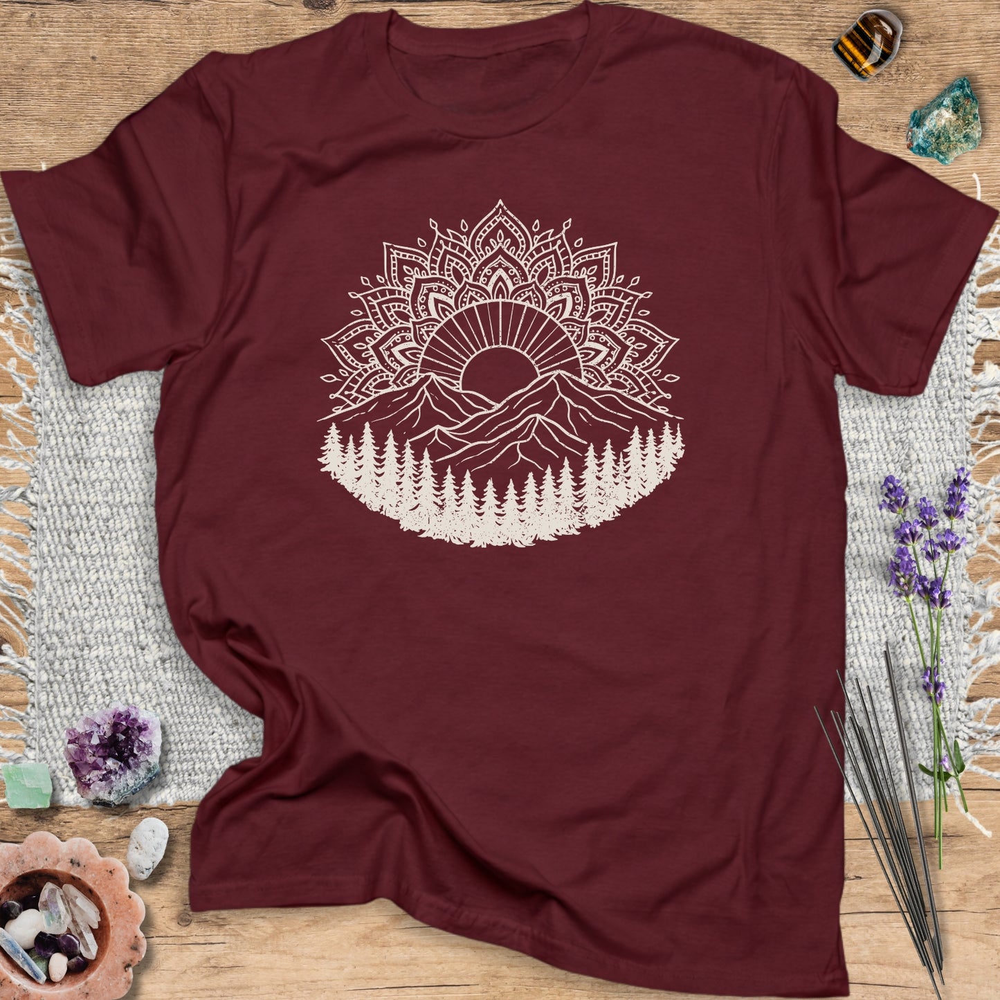 Mandala Sunset T-Shirt