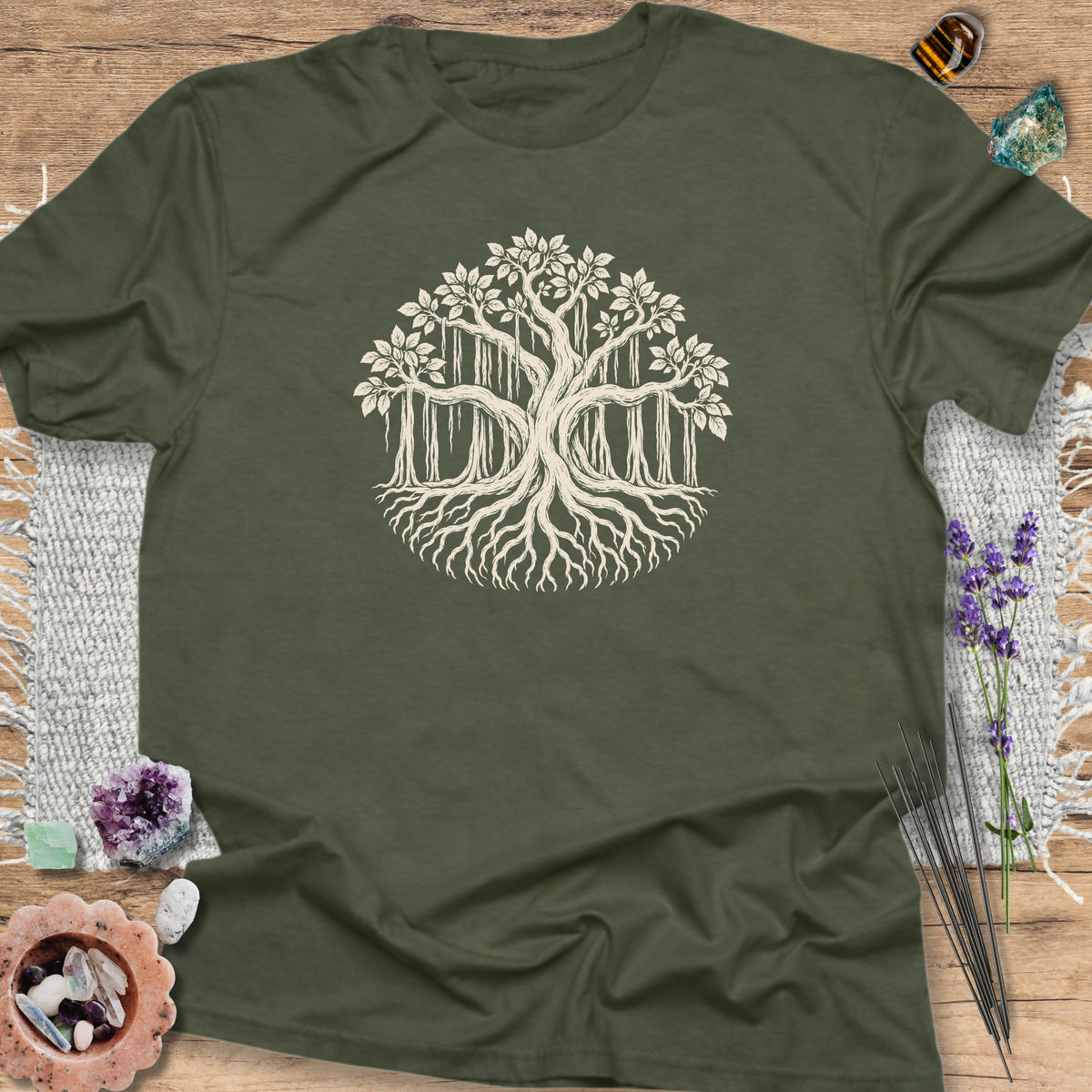 Banyan Tree Military Green