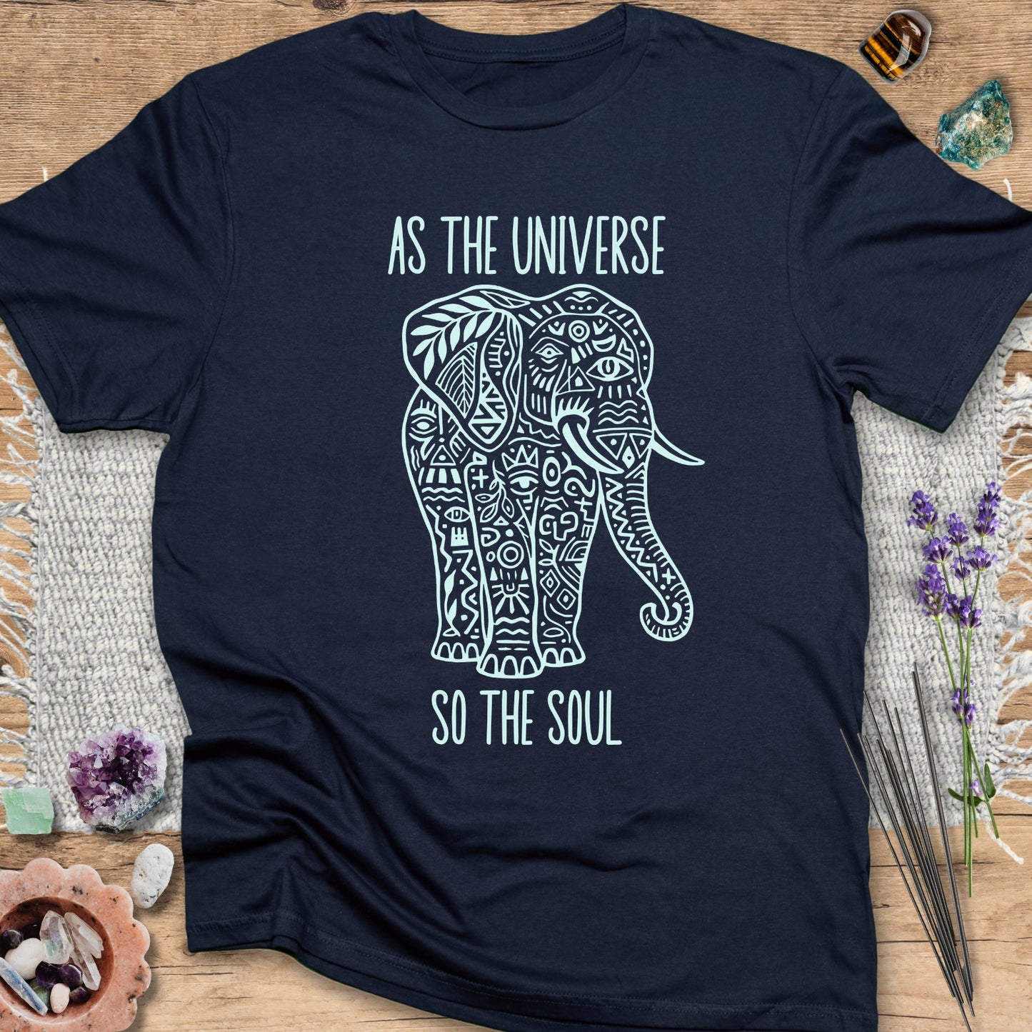As the Universe, So the Soul T-Shirt