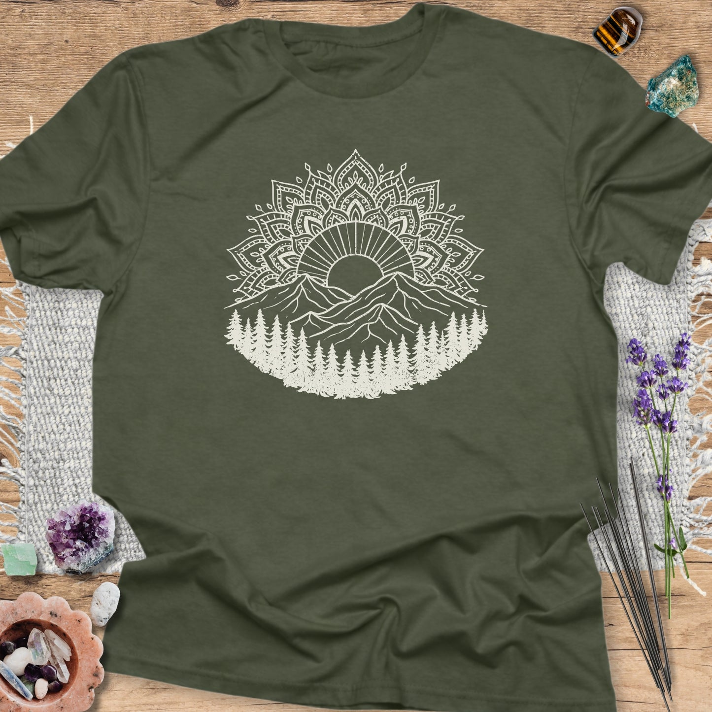 Mandala Sunset T-Shirt