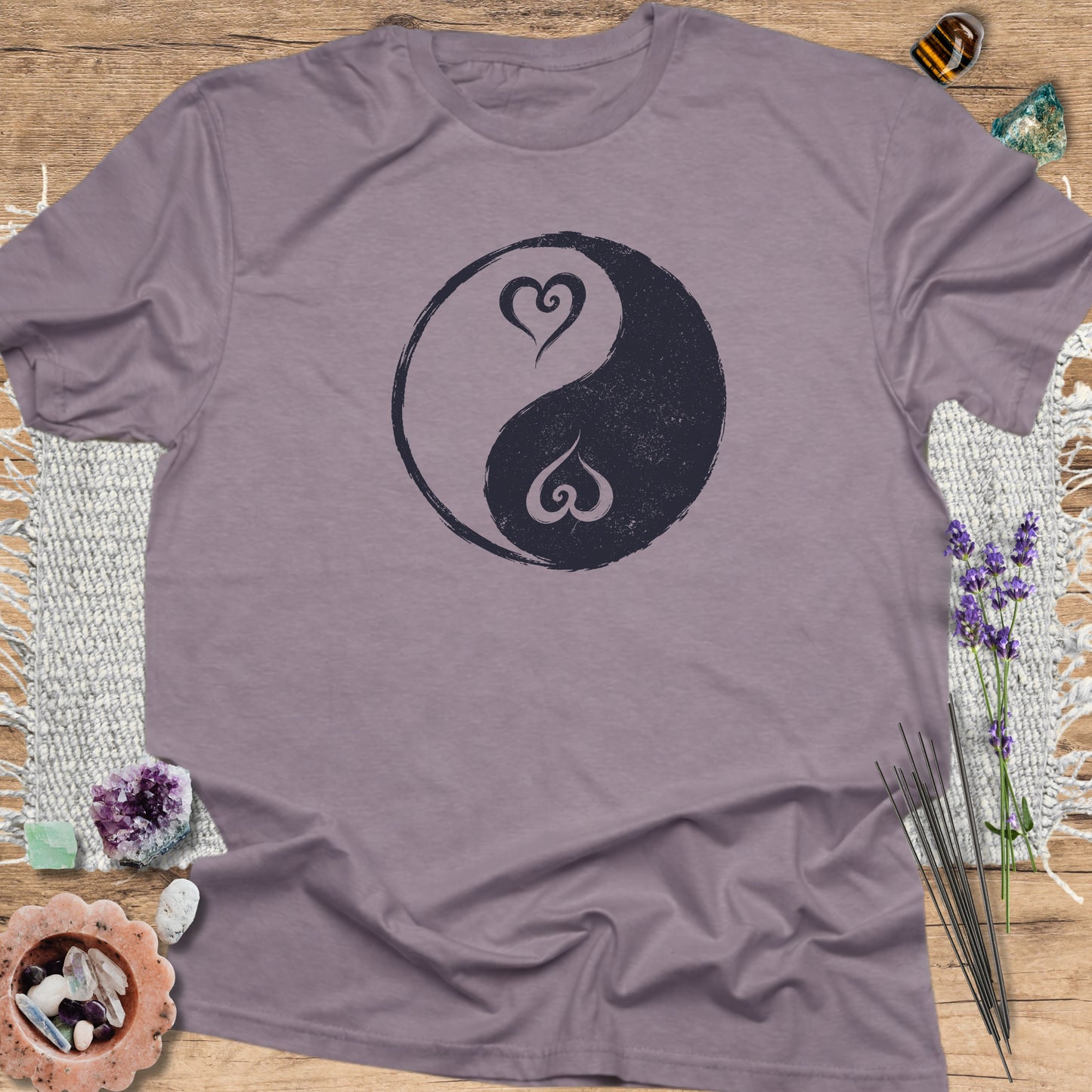 Yin Yang Heart T-Shirt