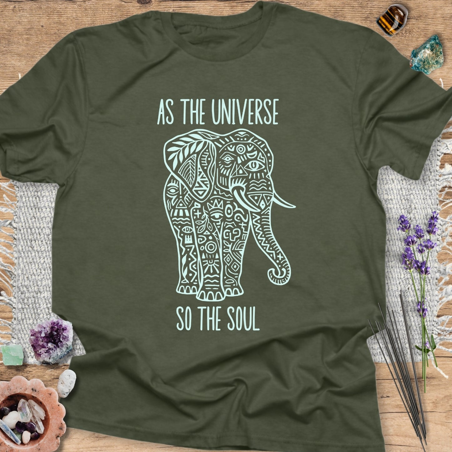 As the Universe, So the Soul T-Shirt