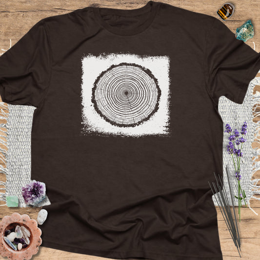 Tree Rings - Inner Rings T-Shirt Dark Chocolate