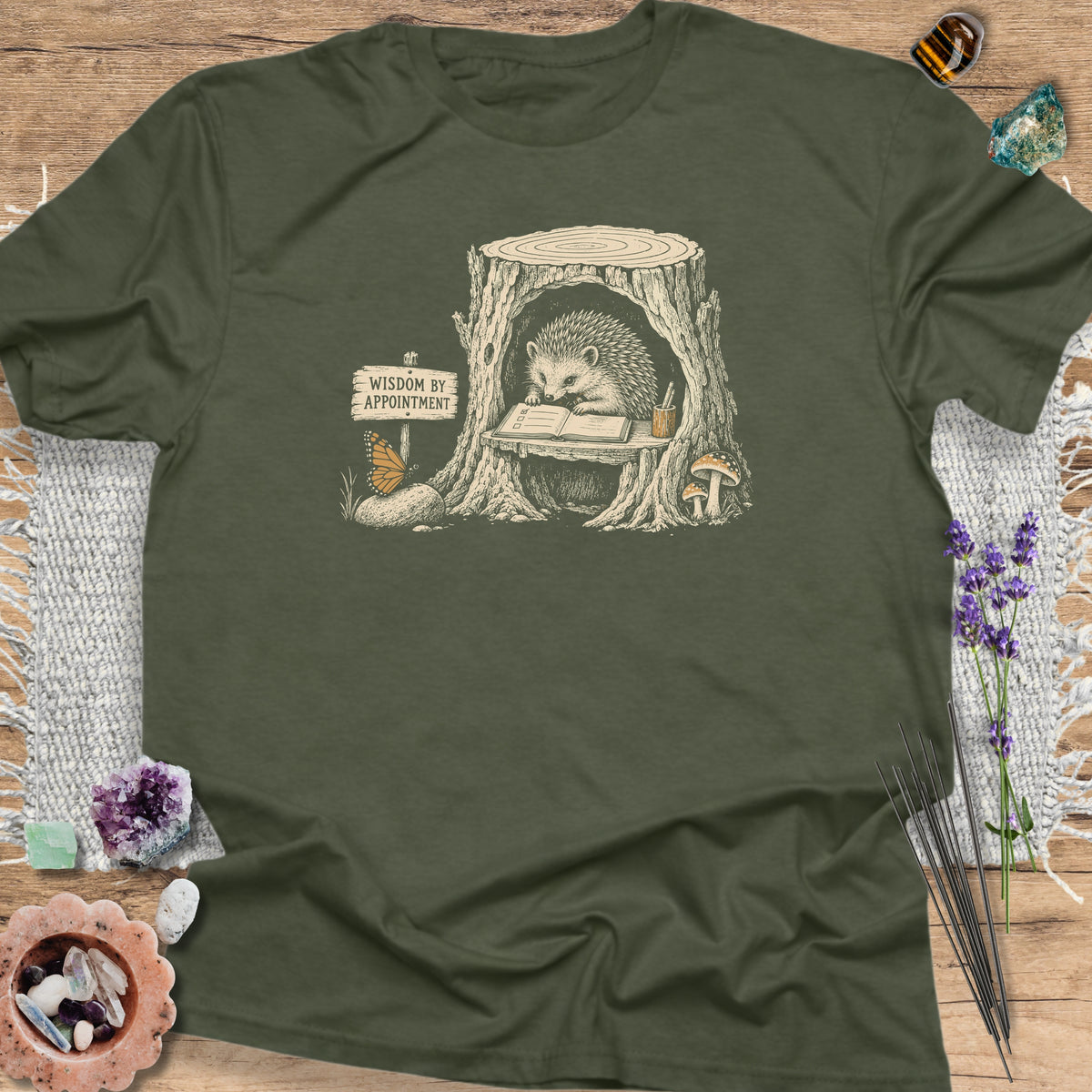 Wisdom by Appointment Military Green
