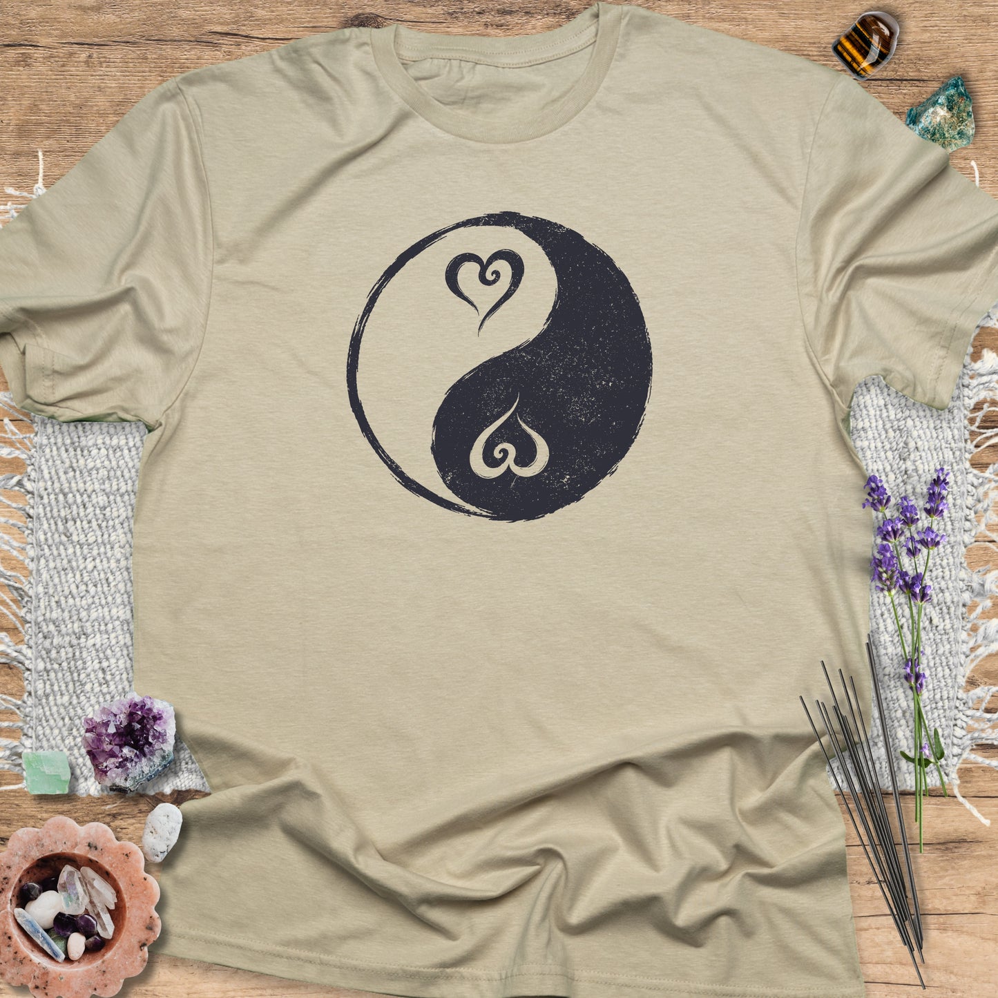 Yin Yang Heart T-Shirt