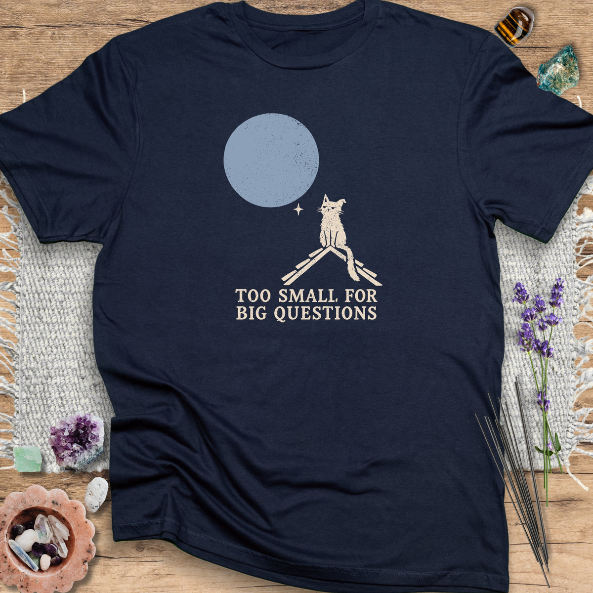 Too Small for Big Questions Navy