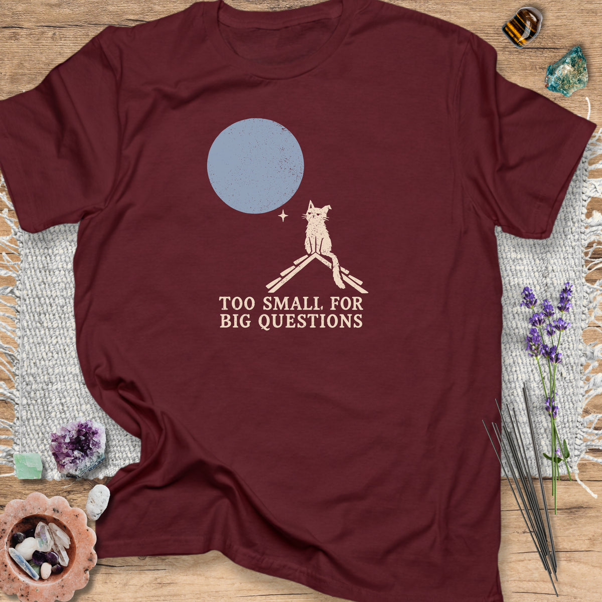 Too Small for Big Questions Maroon