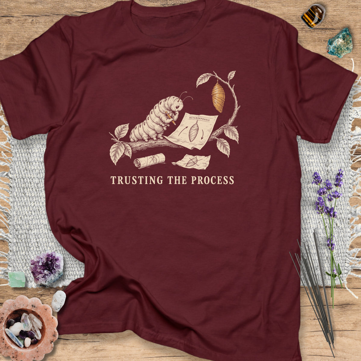 Trusting the Process Maroon
