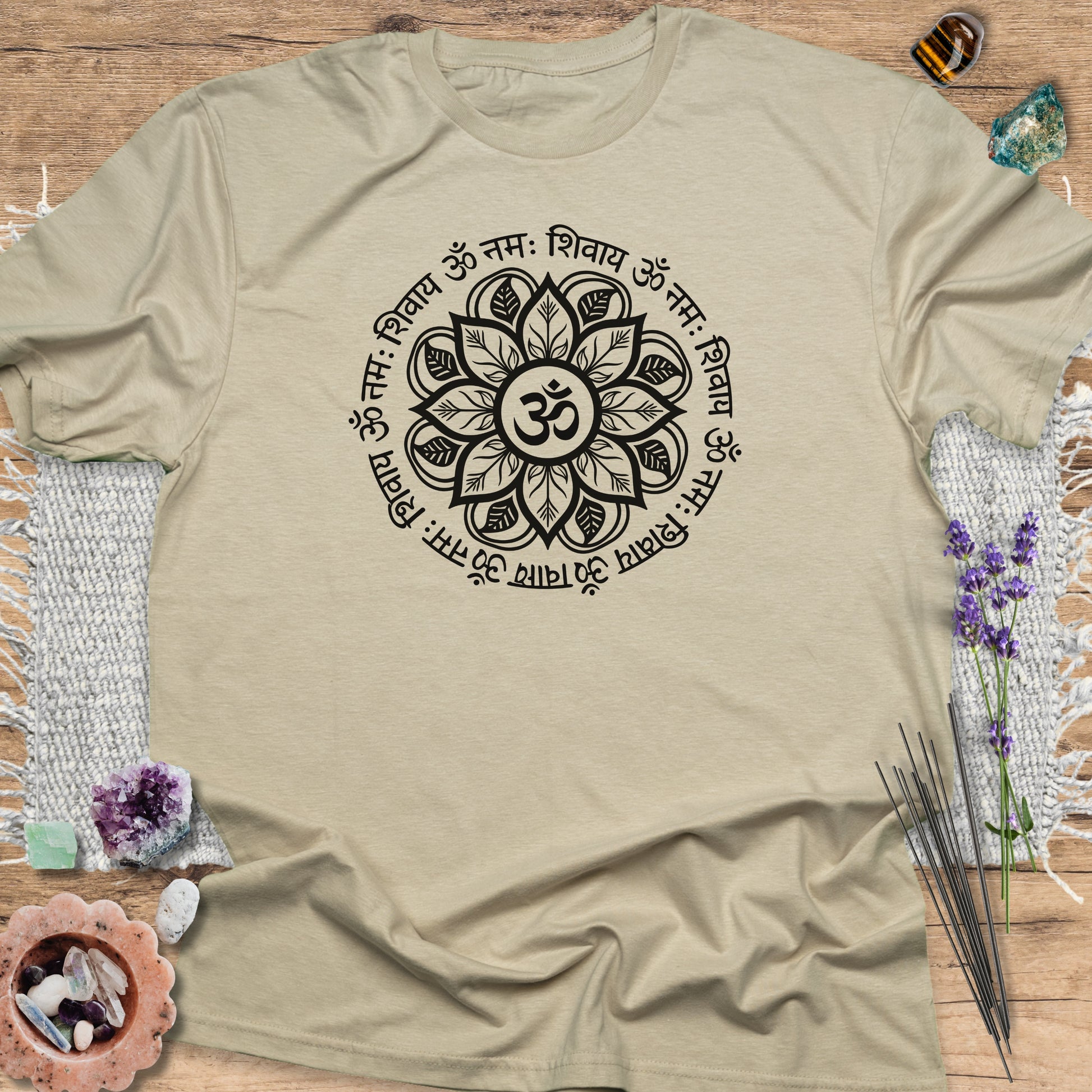 Om Namah Shivaya Floral Sand