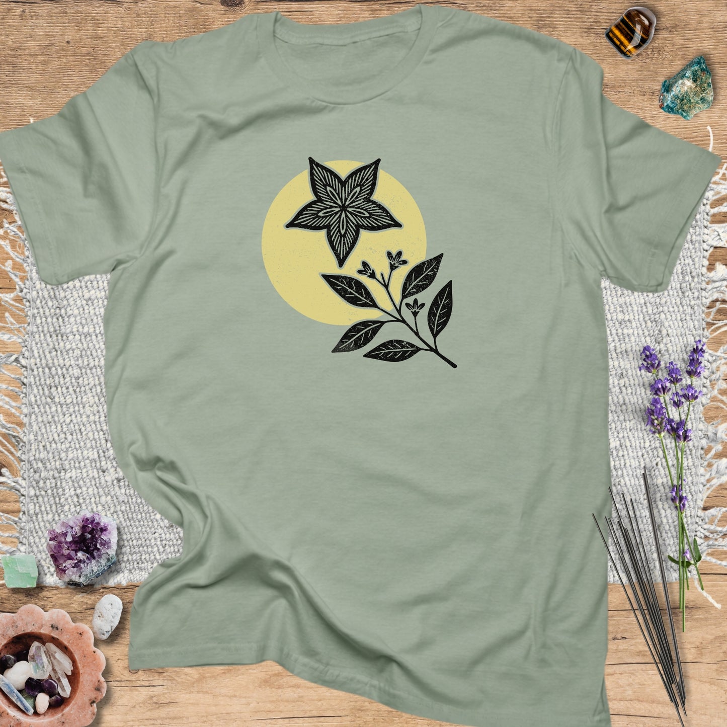 Floral Moon T-Shirt