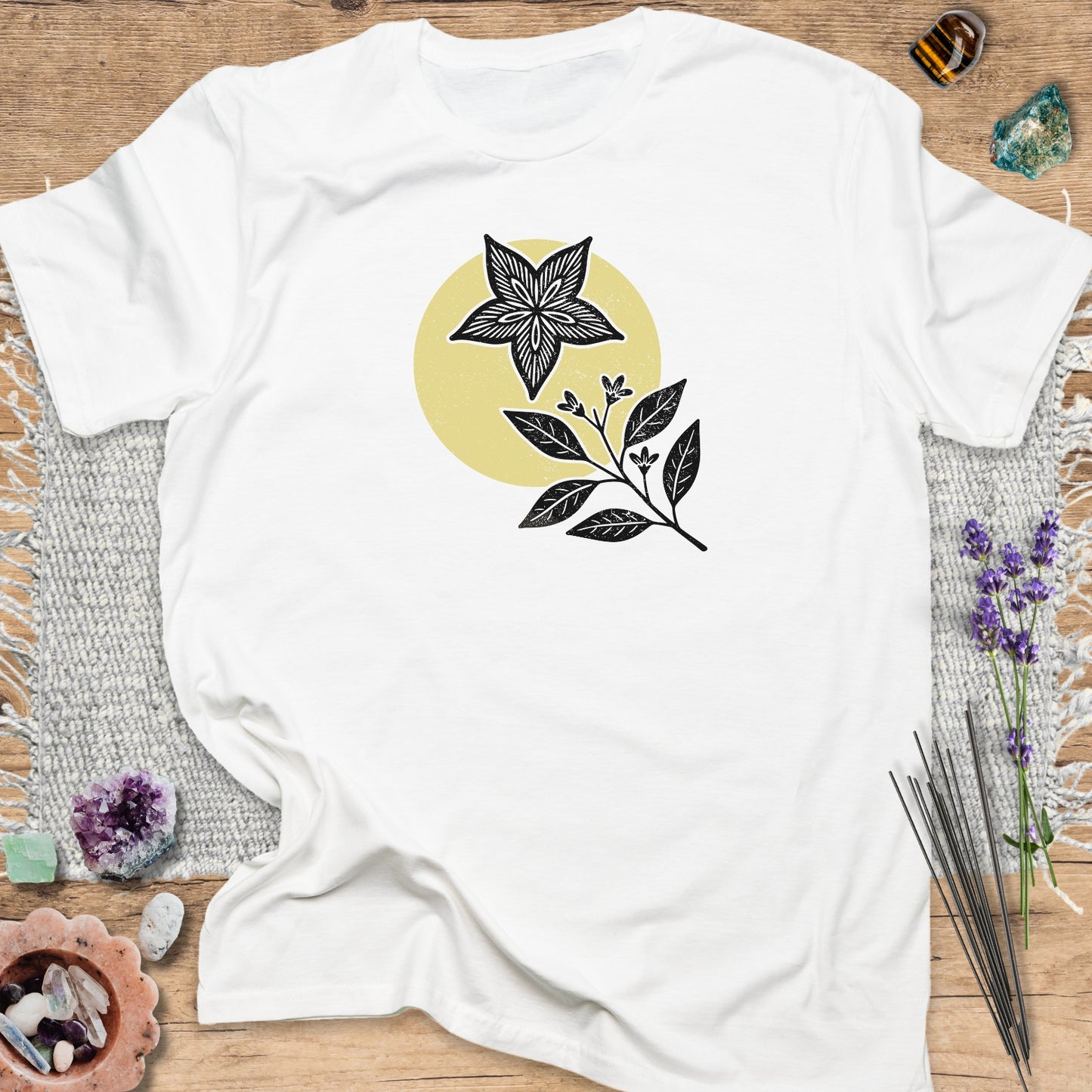 Floral Moon T-Shirt