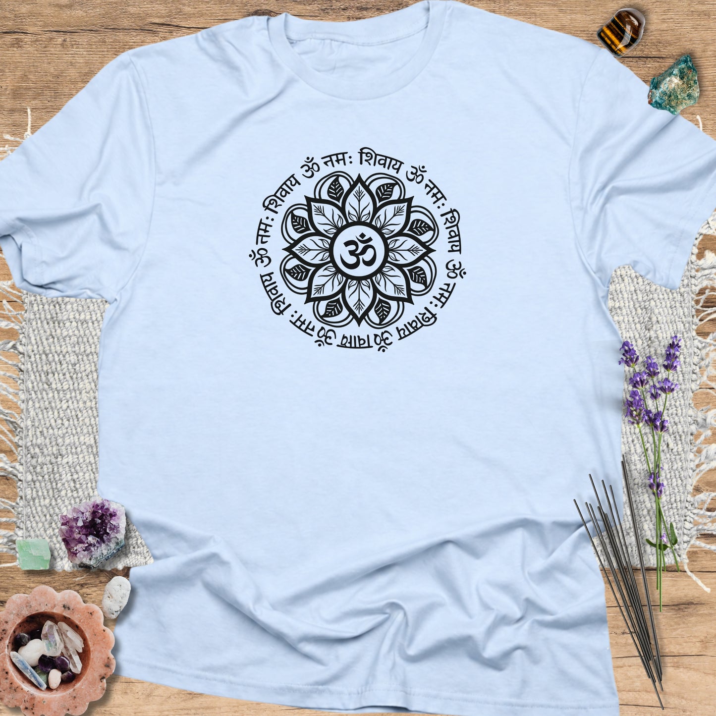 Om Namah Shivaya Floral T-Shirt