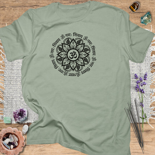 Om Namah Shivaya Floral T-Shirt