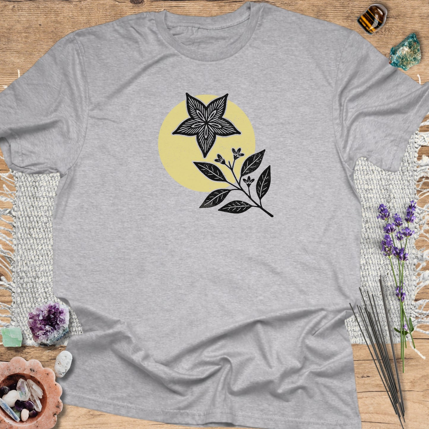 Floral Moon T-Shirt