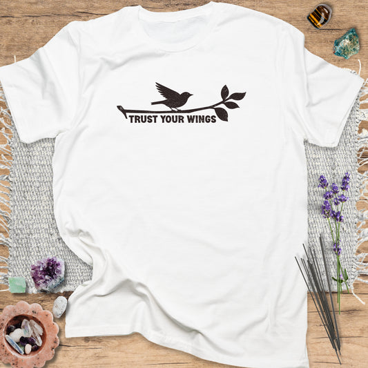 Trust Your Wings T-Shirt White