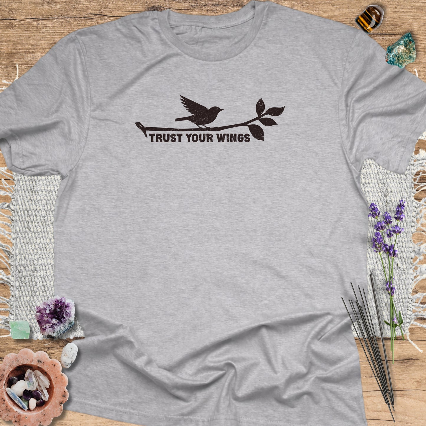 Trust Your Wings Sport Grey