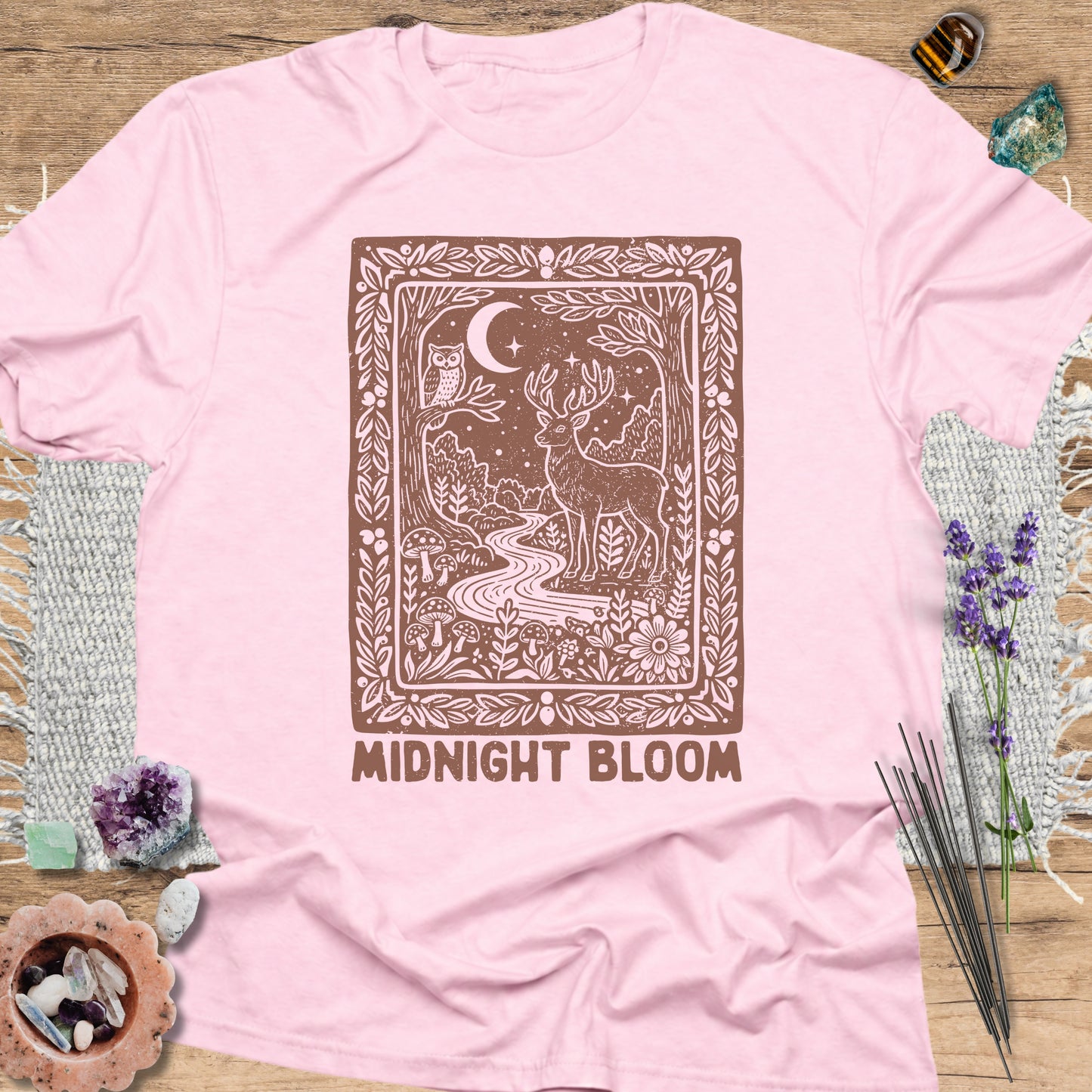 Midnight Bloom Light Pink