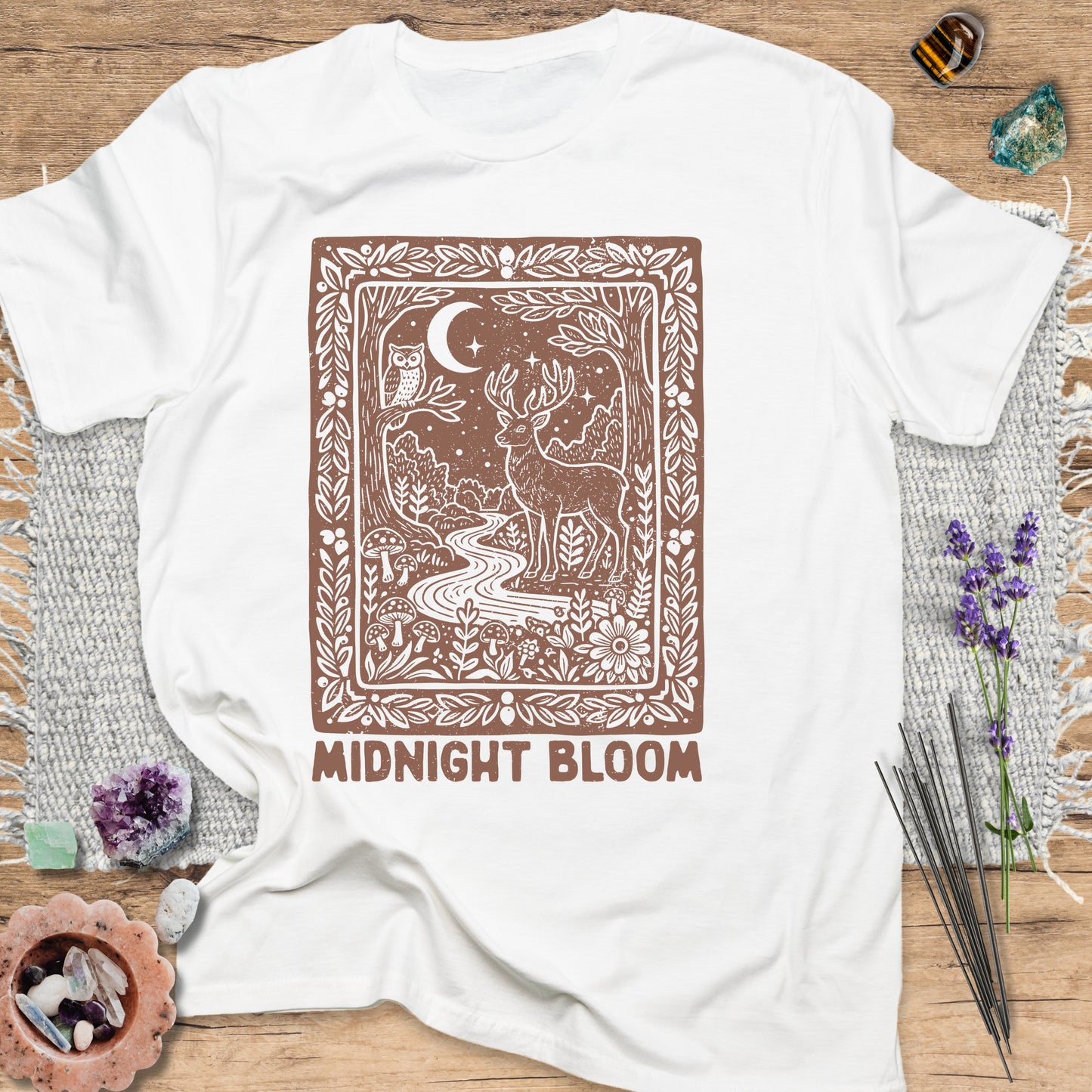 Midnight Bloom White