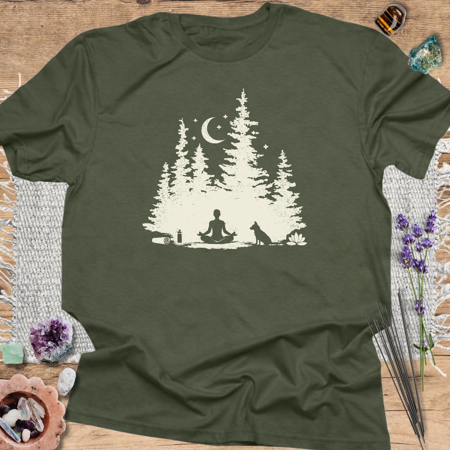 Meditation in the Pines T-Shirt