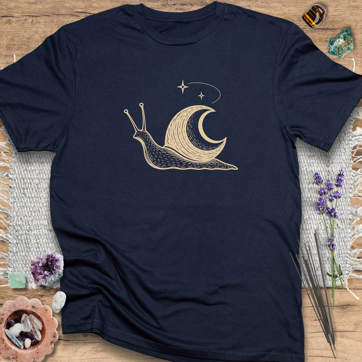 Celestial Moon Snail Navy