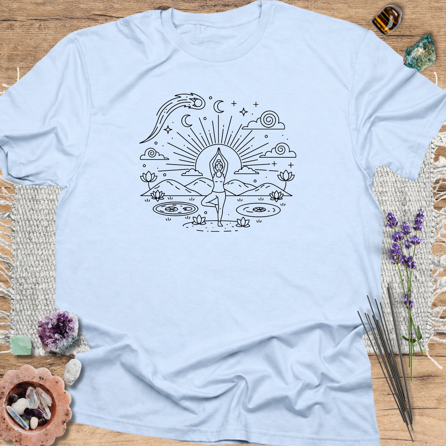 Mystic Meditation Light Blue