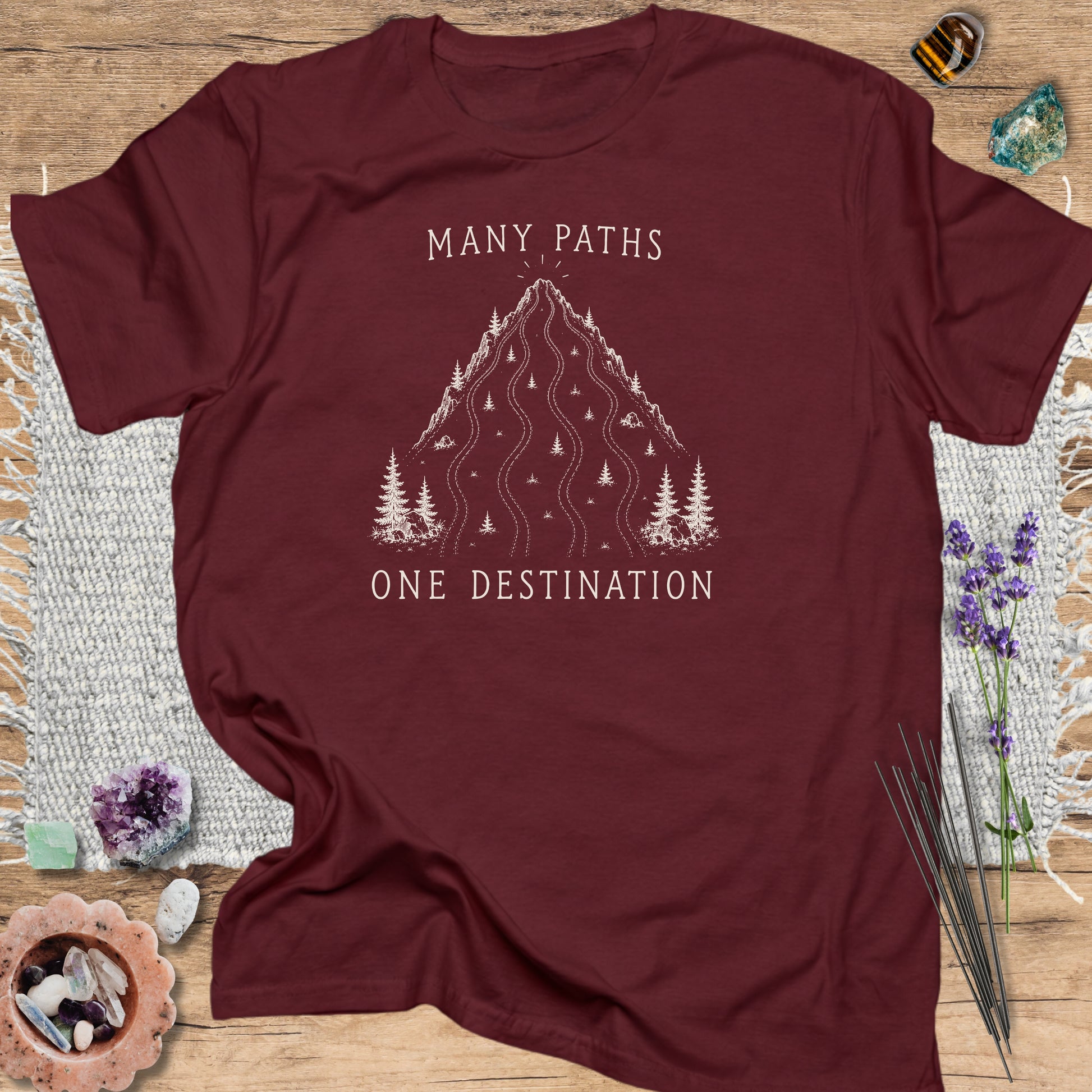 Many Paths Maroon