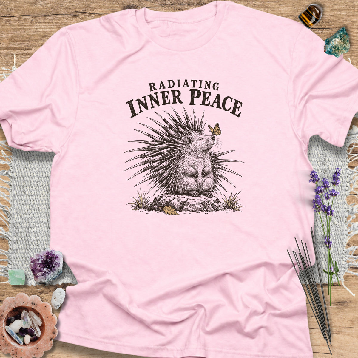 Radiating Inner Peace Light Pink
