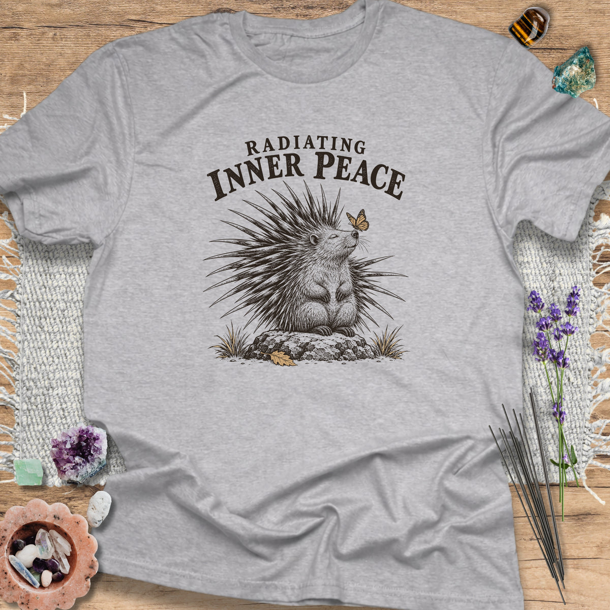 Radiating Inner Peace Sport Grey