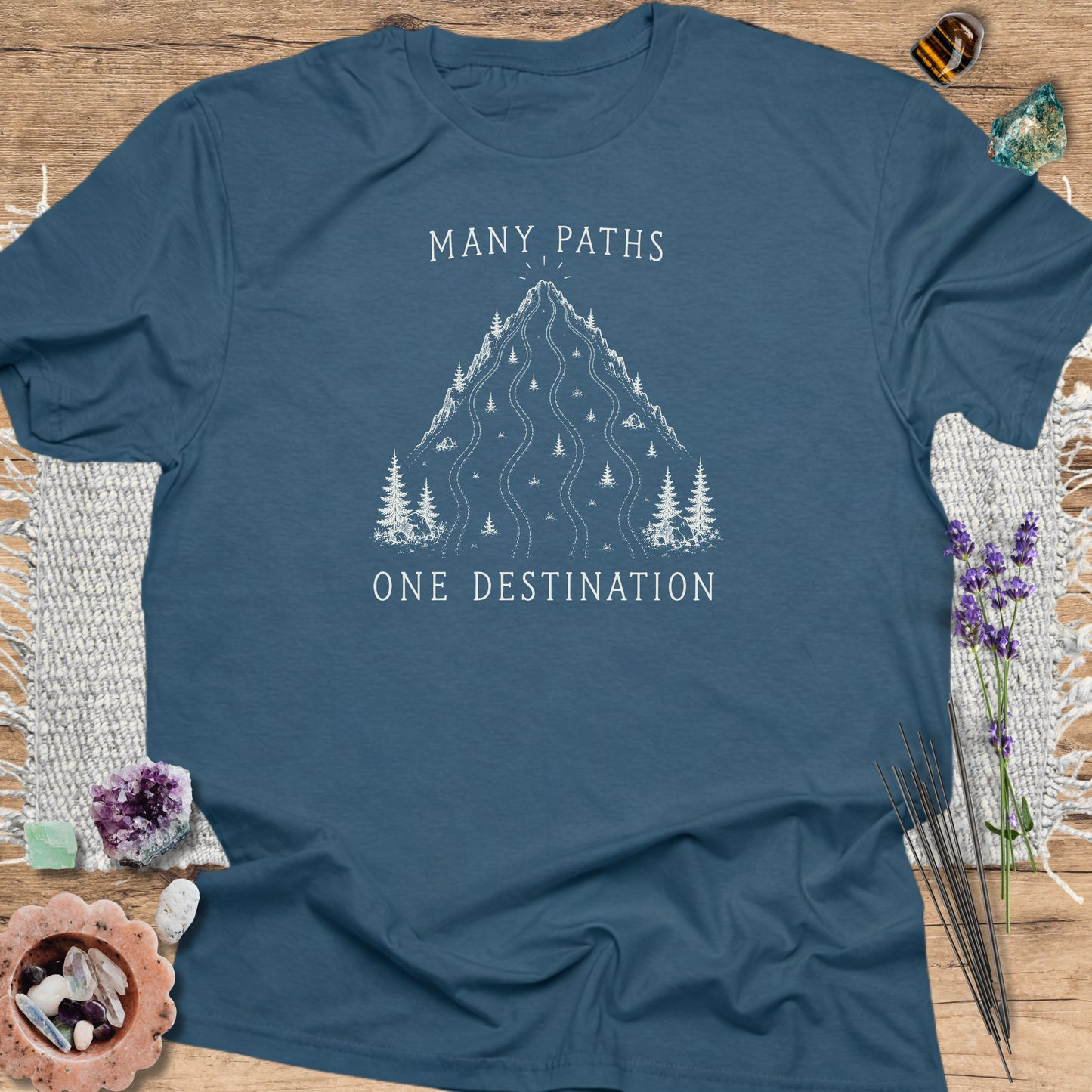 Many Paths Indigo Blue