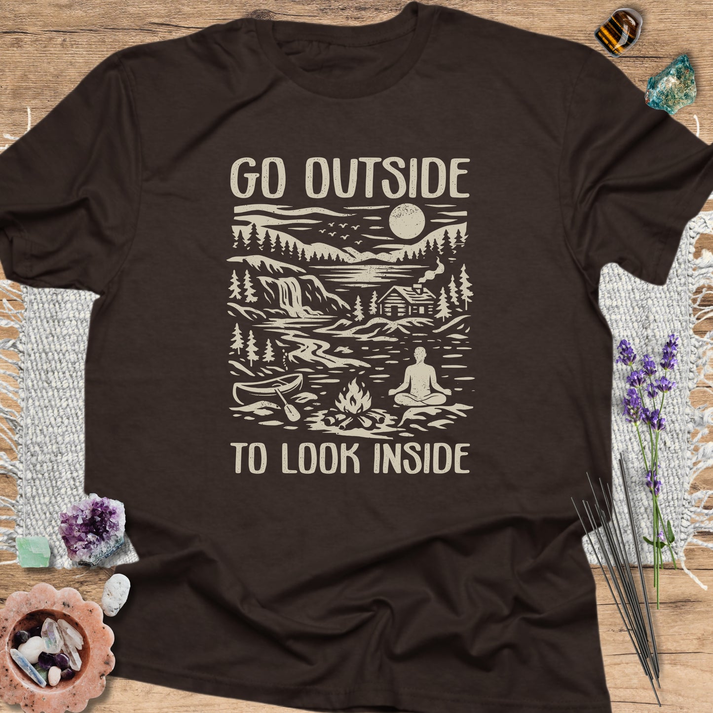 Go Outside to Look Inside T-Shirt