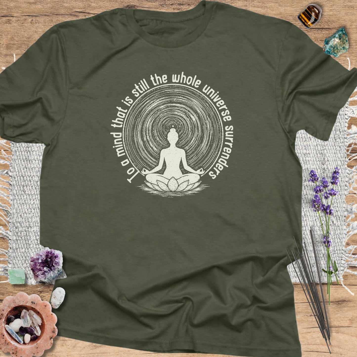 To A Mind That Is Still Military Green