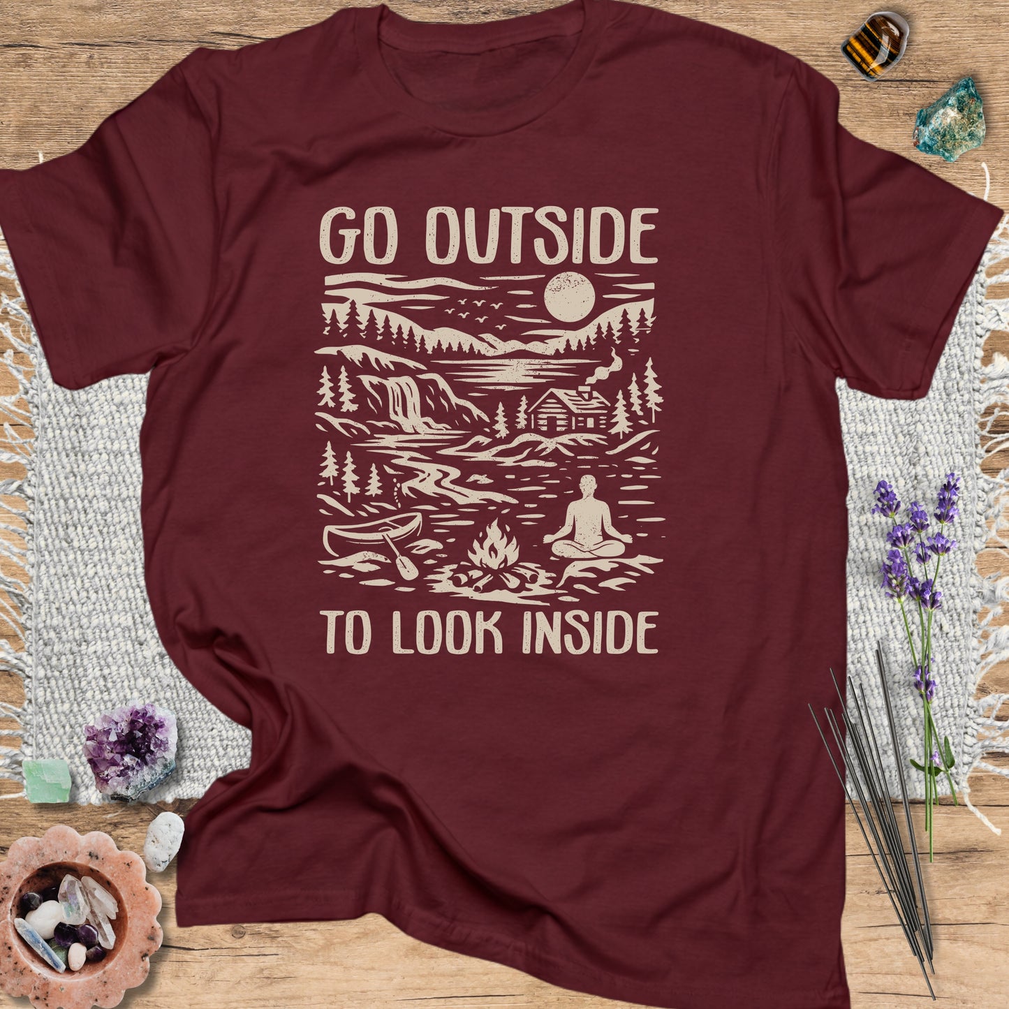 Go Outside to Look Inside T-Shirt