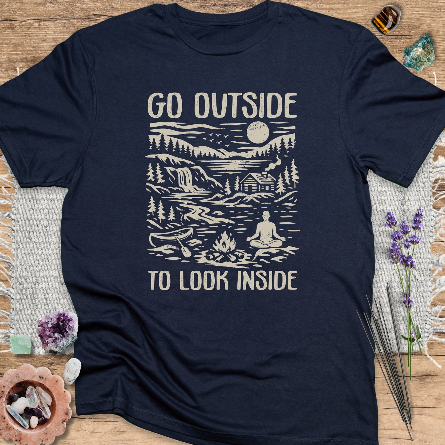 Go Outside to Look Inside T-Shirt