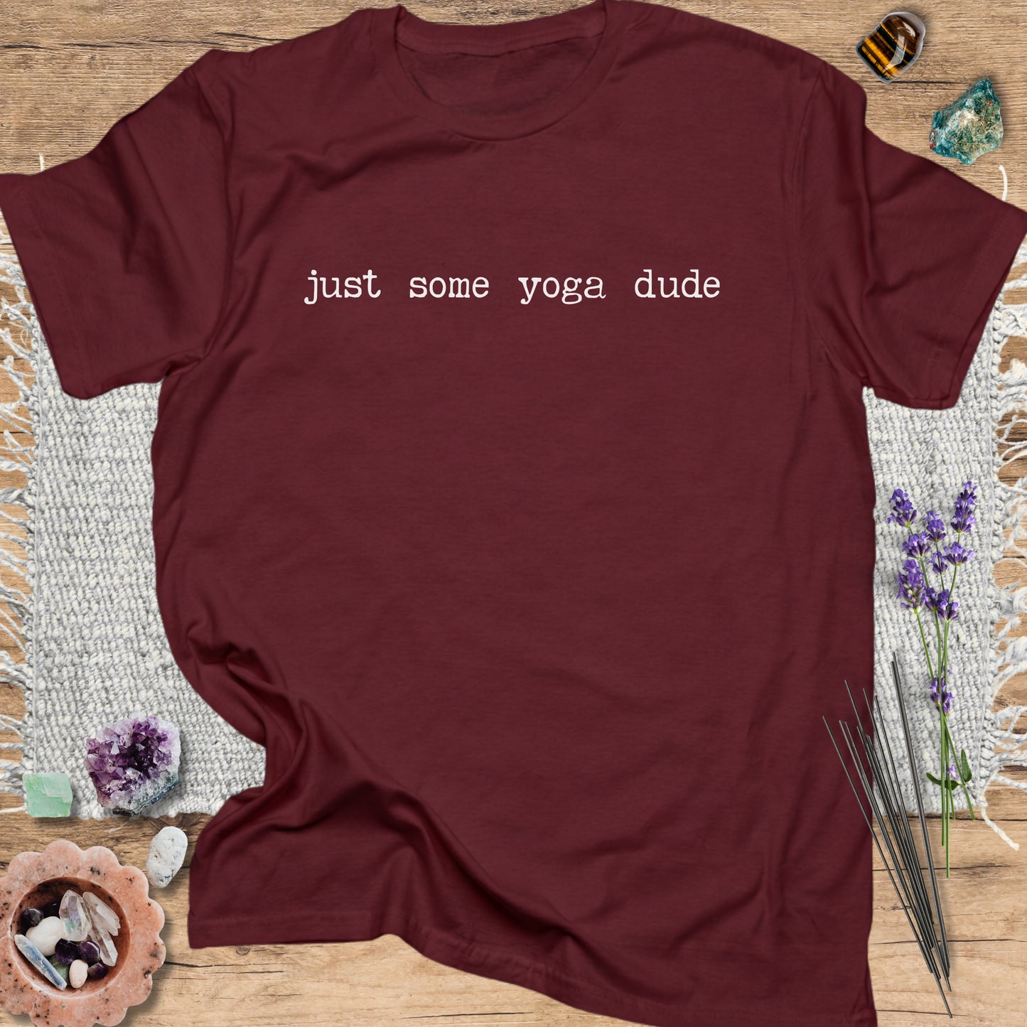 Yoga Dude Maroon