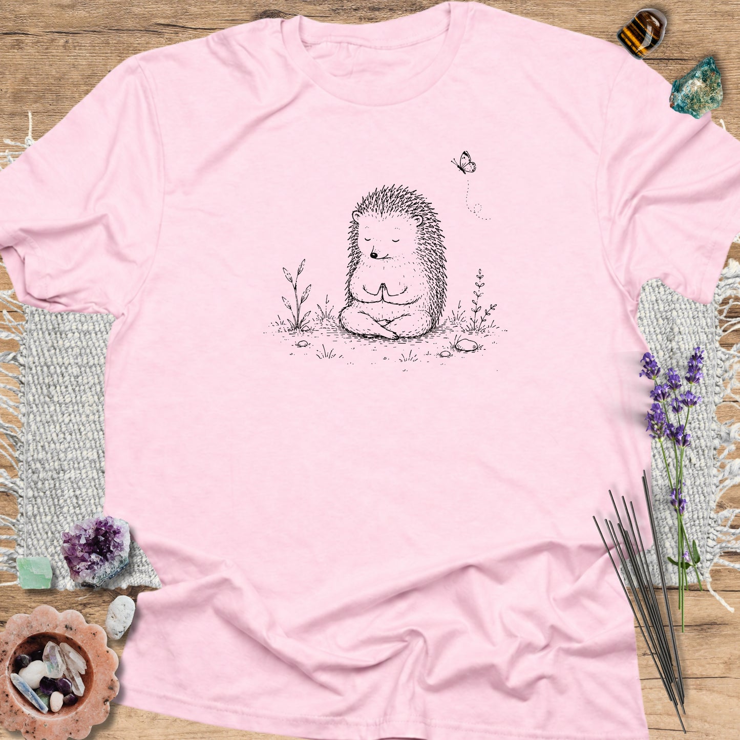 Mindful Hedgehog Light Pink