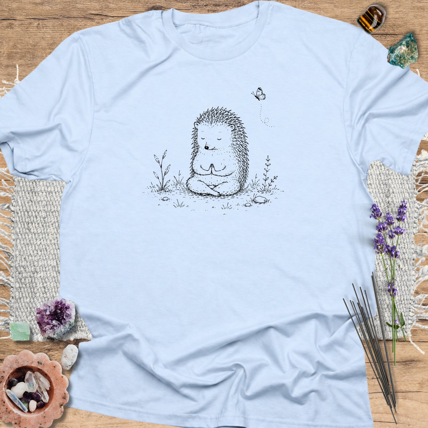Mindful Hedgehog Light Blue