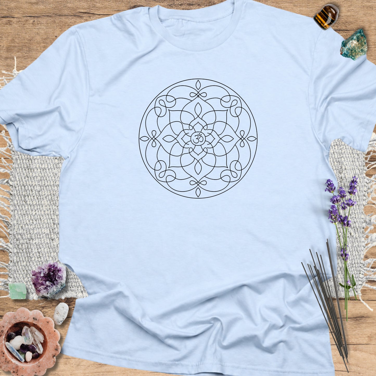 Mandala Line Art T-Shirt