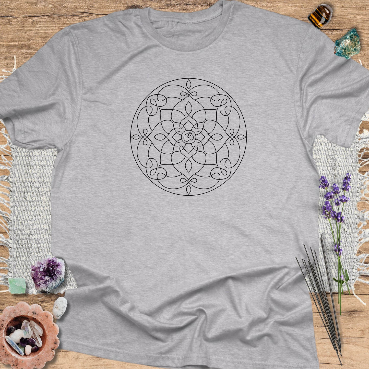 Mandala Line Art T-Shirt