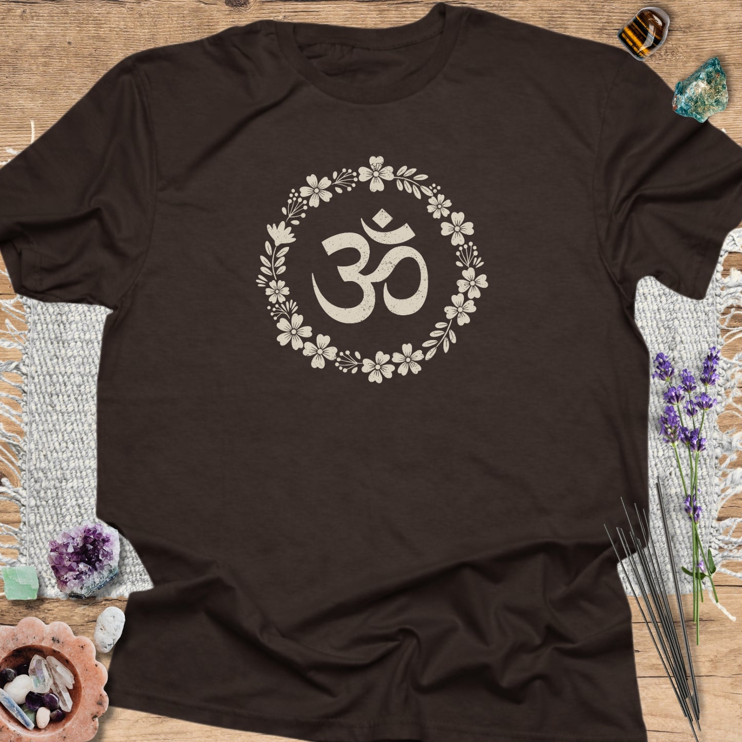 Floral Om T-Shirt
