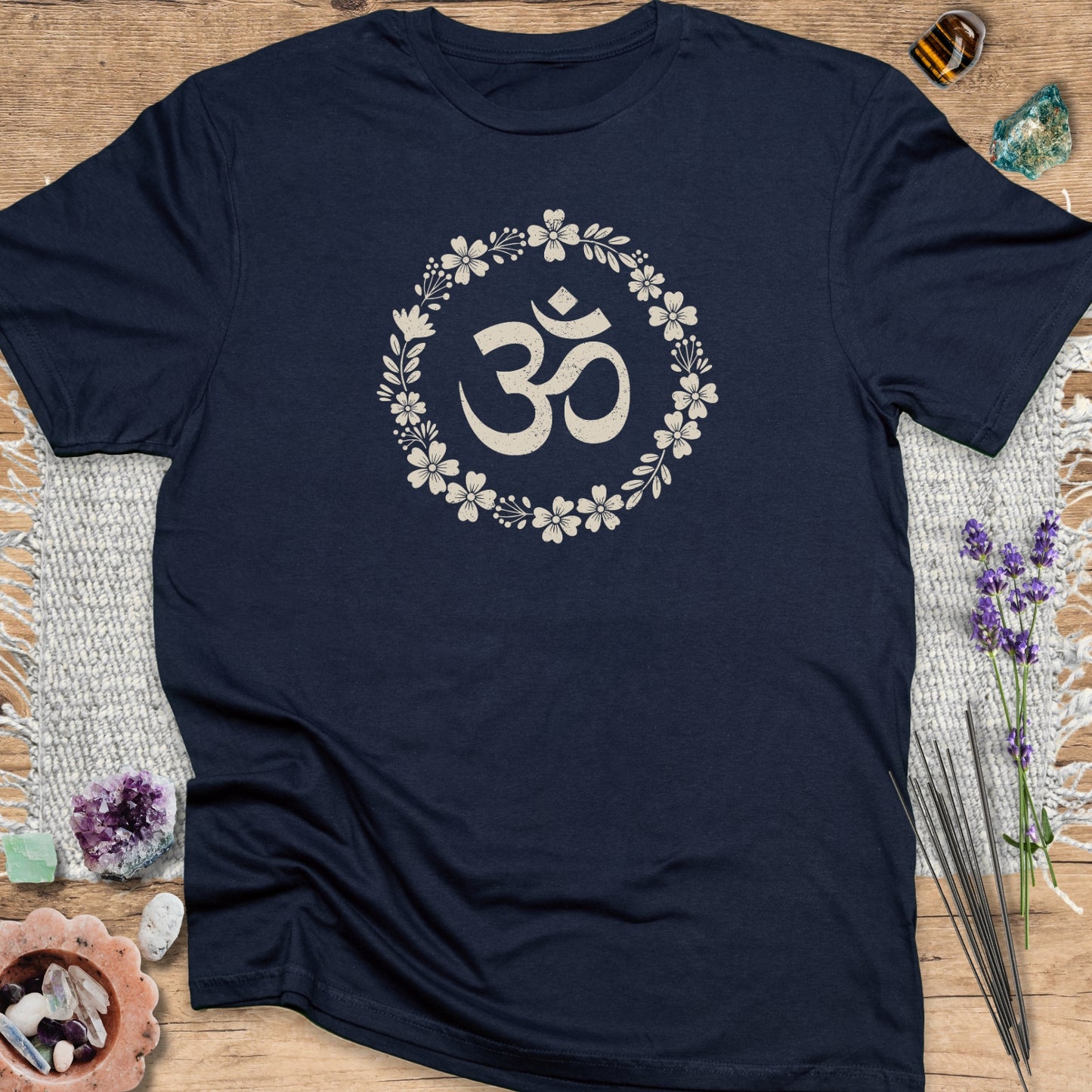Floral Om T-Shirt