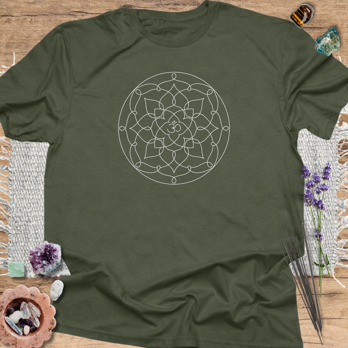 Geometric Line Art T-Shirt