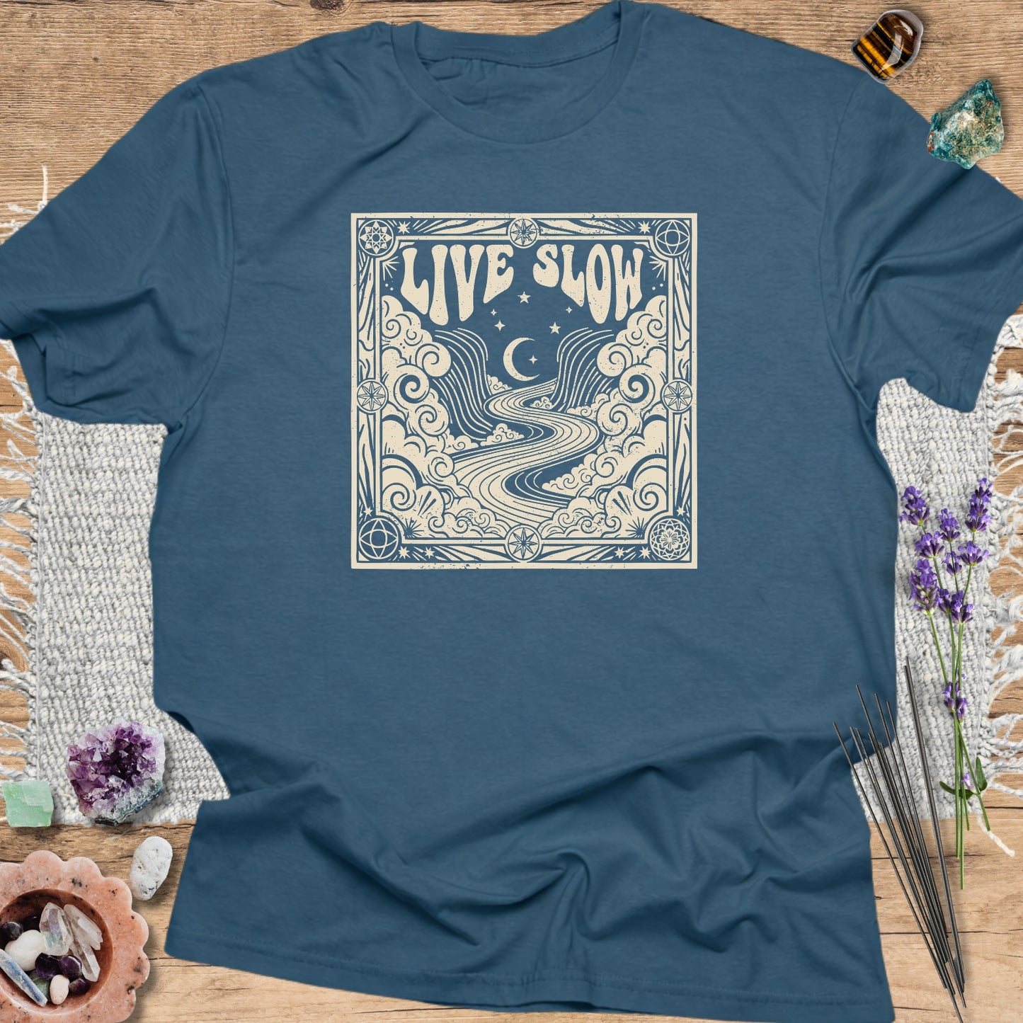 Live Slow Scenic T‑Shirt